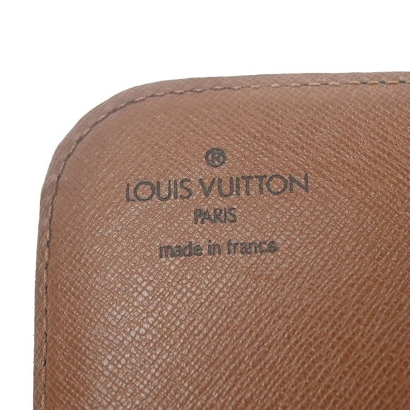 LOUIS VUITTON Cartouchiere GM Shoulder Bag Monogram Leather Brown - Picture 10 of 16